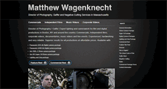 Desktop Screenshot of matthewwagenknecht.com
